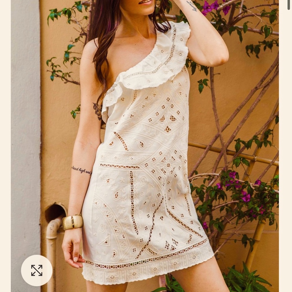 NWT PHO One Shoulder Dress Small